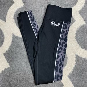 Like new XS Pink VS leopard leggings